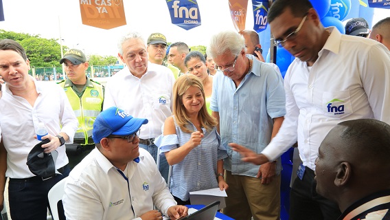 Más de 5.000 personas asistieron a la feria del FNA y Minvivienda en Barranquilla Más de 5.000 personas asistieron a la feria del FNA y Minvivienda en Barranquilla