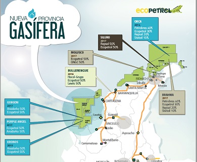 Se confirma hallazgo de gas más grande en el mar Caribe colombiano Se confirma hallazgo de gas más grande en el mar Caribe colombiano