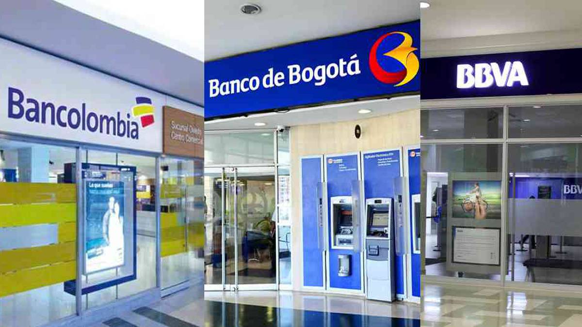 Colombianos son los más insatisfechos con sus servicios financieros Fachas de bancos colombianos