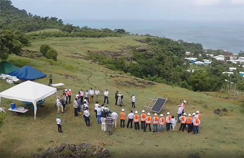 Gobierno inició construcción de granja solar en el archipiélago de San Andrés Granja solar en el archipiélago de San Andrés