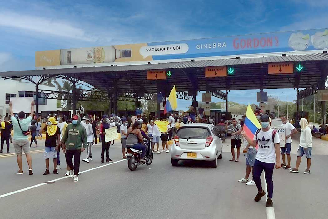 CCI respalda cobro de peaje en Turbaco para vehículos categoría III en adelante Peaje de Turbaco, en Bolívar, Colombia