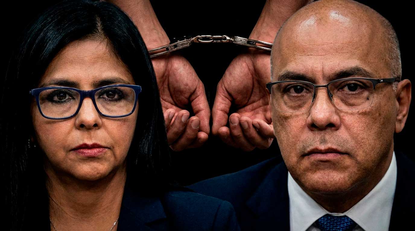 En verdad, ¿cuántos presos políticos ha liberado Caracas? Delcy y Jorge Rodríguez, mandatarios de Venezuela