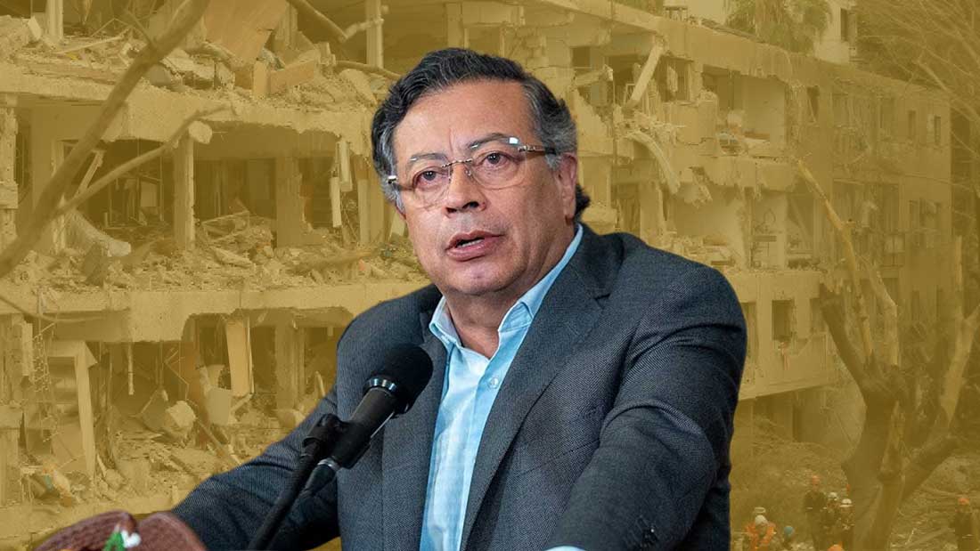 Petro dice que ofensiva militar contra Irán es ilegal Gustavo Petro Presidente de Colombia