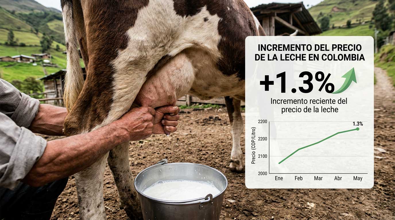 Ajuste del 1,3% en el precio de la leche aviva la tensión entre el Gobierno y productores Oersona ordeñando una vaca