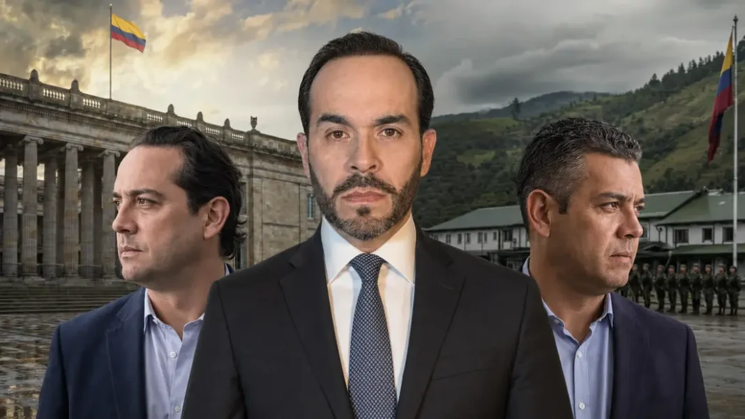 Posesión de De la Espriella: la guarnición militar divide hasta al Centro Democrático Abelardo de la Espriella en un montaje sobre la división política por la posesión presidencial en una guarnición militar